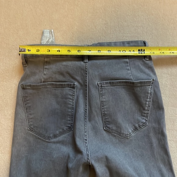 Zara Gray Stretchy skinny Ankle Jeans in size 6 - Picture 9 of 9